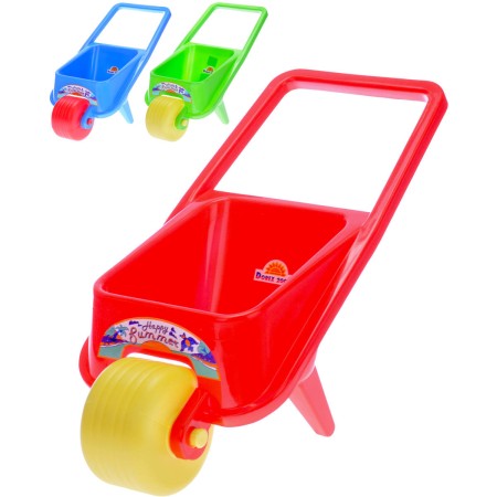 Kolečko barevné plastová baby kolečka na písek 3 barvy