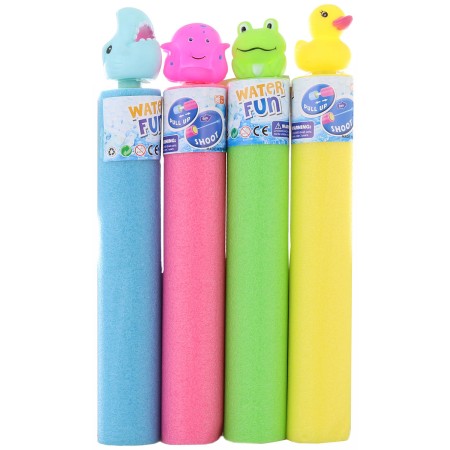 Pistole vodní pumpa pěnové dělo se zvířátkem 35cm trubice na vodu 4 druhy