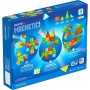 GEOMAG Magnetic Tiles Gems raketa 32 dílků magnetická STAVEBNICE