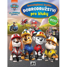 JIRI MODELS Samolepková knížka pro kluky Tlapková patrola
