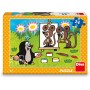 DINO Puzzle Krtek malířem 26x18cm Krteček 24 dílků skládačka