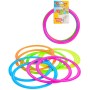 Kroužky Sun Fun barevné 27cm na skákání se zarážkami set 10ks na kartě