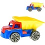 Auto nákladní barevné sklápěčka 29cm na písek velká kola