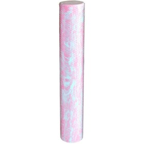 MERCO Válec masážní 90x15cm jóga roller pěnový růžovo-modrý