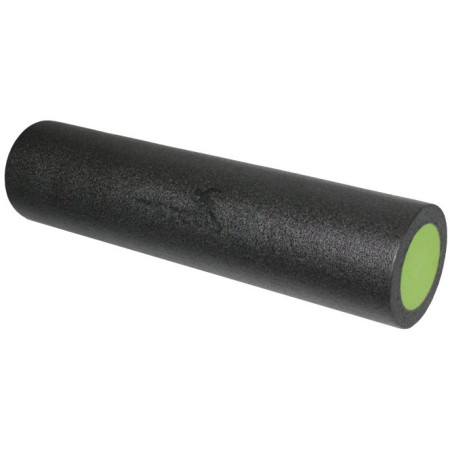 MERCO Válec masážní 60x15cm fitness roller pěnový černo-zelený