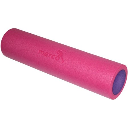MERCO Válec masážní 60x15cm fitness roller pěnový růžovo-fialový
