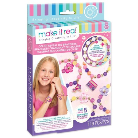 MAKE IT REAL Měnící se korálky kreativní set výroba dětské bižuterie