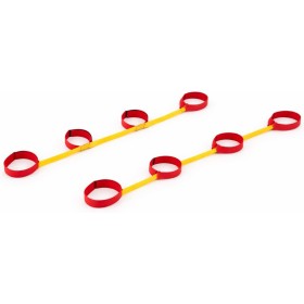 MERCO Hra Walking týmová koordinační pásy 120cm set 1 pár (8 poutek)