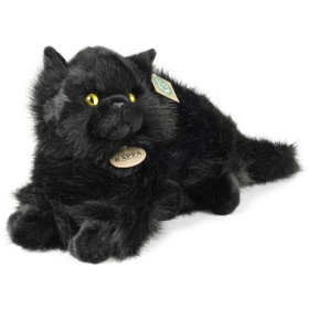PLYŠ Kočka černá 30cm Eco-Friendly *PLYŠOVÉ HRAČKY*