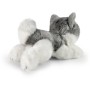 PLYŠ Pes husky 20cm ležící Eco-Friendly *PLYŠOVÉ HRAČKY*