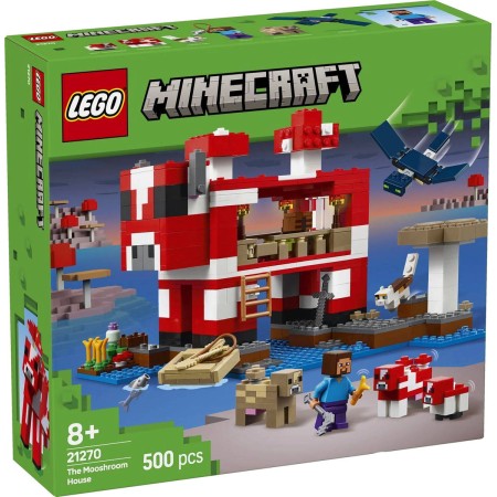 LEGO MINECRAFT Krávomůrčí domek 21270 STAVEBNICE