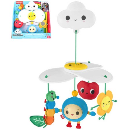 FISHER PRICE Baby Happy World Kytička se závěsnými hračkami pro miminko