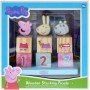 DŘEVO Kostky baby navlékací Peppa Pig 9 dílků *DŘEVĚNÉ HRAČKY*