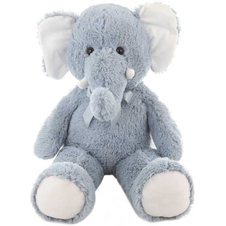 PLYŠ Slon 90cm s mašlí *PLYŠOVÉ HRAČKY*