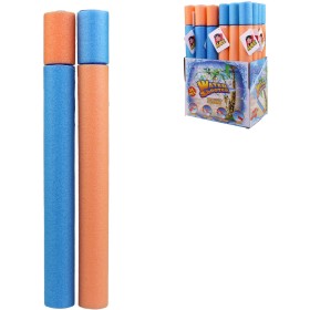 Dělo vodní soft 38cm pěnová trubice lehká dvoubarevná na vodu 2 barvy
