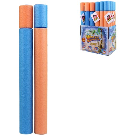 Dělo vodní soft 38cm pěnová trubice lehká dvoubarevná na vodu 2 barvy