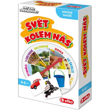 EFKO Hry pro předškoláky Svět kolem nás *SPOLEČENSKÉ HRY*