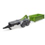 BRUDER 02035 Zelený přívěs kontejner sklápěcí doplněk k traktoru