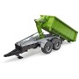 BRUDER 02035 Zelený přívěs kontejner sklápěcí doplněk k traktoru