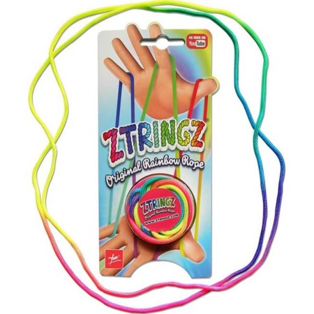Hra Přebíračka Ztringz duhový přebírání provázku *SPOLEČENSKÉ HRY*