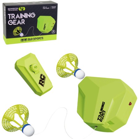 RC Badminton trenažér závěsný set se 2 košičky na baterie Světlo