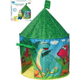 Stan dinosauří hrad 105x125x105cm zelený klučičí