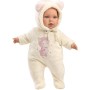 LLORENS Oblečení pro panenku miminko New Born 40-42cm s polštářkem M14-208