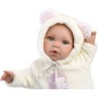 LLORENS Oblečení pro panenku miminko New Born 40-42cm s polštářkem M14-208