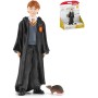 SCHLEICH Harry Potter set figurka Ron Weasley + krysa Prašivka plast