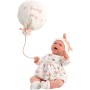 LLORENS Oblečení pro panenku miminko New Born 40-42cm s polštářkem M740-96