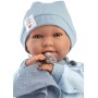 LLORENS Oblečení pro panenku miminko New Born 40-42cm s polštářkem M741-20