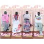 Šatičky náhradní fashion oblečení doplněk pro panenku 4 druhy