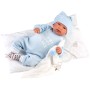 LLORENS Oblečení pro panenku miminko New Born 43-44cm s polštářkem M844-53