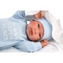 LLORENS Oblečení pro panenku miminko New Born 43-44cm s polštářkem M844-53