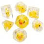 Gamegenic RPG Herní kostky vícestěnné Embraced Series Rubber Duck set 7ks