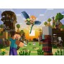 RAVENSBURGER Puzzle XXL Minecraft Stavba a dobrodružství 150 dílků 49x36cm