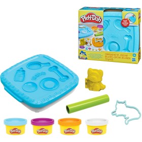 HASBRO PLAY-DOH Domácí mazlíčci kreativní set modelína s nástroji modrá