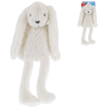 PLYŠ Zajíček bílý 30cm dlouhé nohy Mini Club *PLYŠOVÉ HRAČKY*