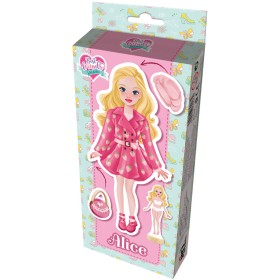 JIRI MODELS Panenky magnetické oblékací Alice se stojánkem