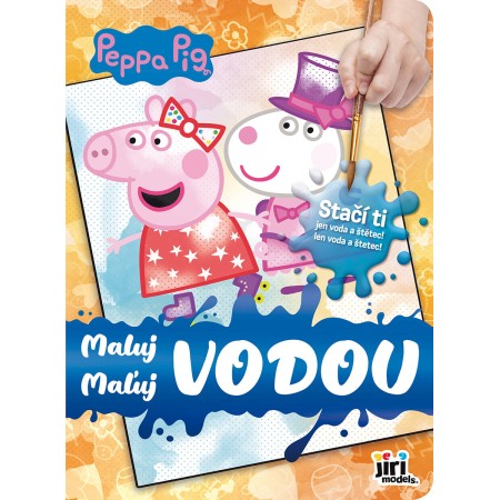JIRI MODELS Maluj vodou Peppa Pig I. omalovánky