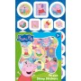 JIRI MODELS Samolepkový velký set 190+ prasátko Peppa Pig