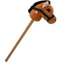 PLYŠ Zvířátko na tyči Hobby Horse kůň / jednorožec na baterie Zvuk 2 druhy