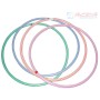 ACRA Obruč gymnastická hula hoop 50cm dětský fitness kruh 4 barvy