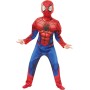 KARNEVAL Šaty Spiderman vel. M s vycpávkami (110-116cm) 5-6 let *KOSTÝM*