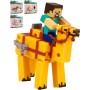 MINECRAFT Zvířátko natahovací set s postavičkou na klíček 4 druhy