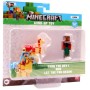 MINECRAFT Zvířátko natahovací set s postavičkou na klíček 4 druhy