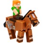 MINECRAFT Zvířátko natahovací set s postavičkou na klíček 4 druhy