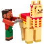 MINECRAFT Zvířátko natahovací set s postavičkou na klíček 4 druhy