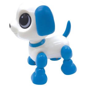 LEXIBOOK Mini robot pes interaktivní chodící na baterie Světlo Zvuk