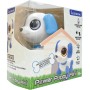 LEXIBOOK Mini robot pes interaktivní chodící na baterie Světlo Zvuk